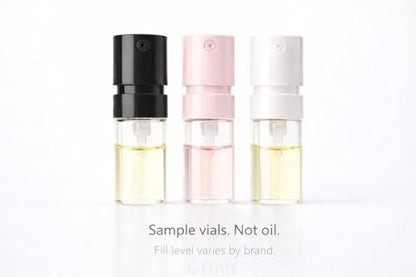 GHBB Women's Designer Perfume Sampler Lot Discovery Set - 12 Sample Vials, High End Fragrance Collection Avelisse