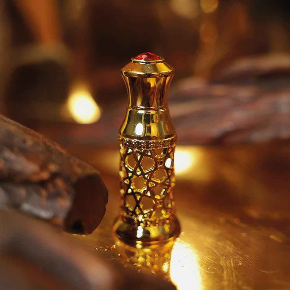NASEEM Oud Safi Eau De Parfum Oil 6ml - Unisex Arabian Attar with Subtle Agarwood, Lavender, Spicy, and Floral Notes - Premium Perfume for Men & Women, Ideal for Daily and Special Occasions - görsel 4