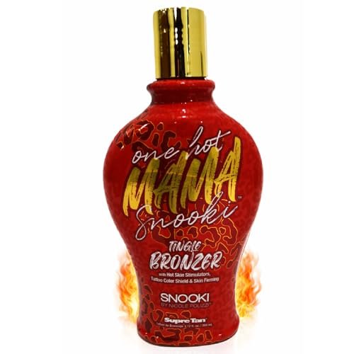Snooki One Hot Mama Tingle Bronzer with Hot Skin Stimulators, Tattoo Color Shield & Skin Firming - 12 oz Avelisse