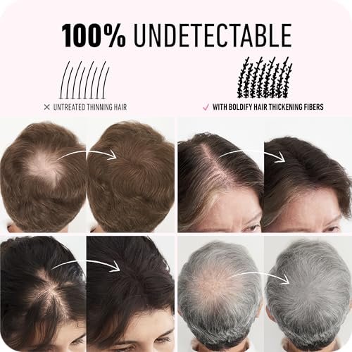 Boldify Hair Fibers Dark Blonde (12.5g) - Instantly Thicker, Fuller Hair for Women & Men Avelisse