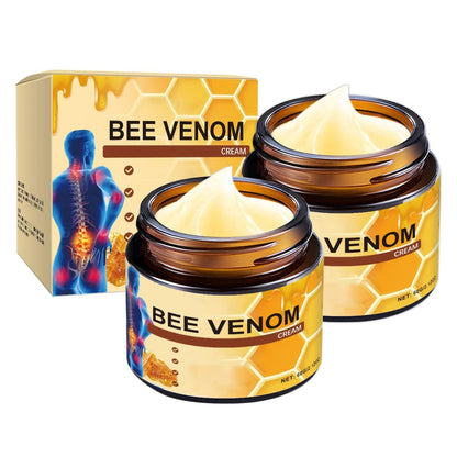 OSFRIAGE Bee Venom Joint Gel – Professional Strength Joint & Bone Cream for Back, Knee, Hands, Neck, Feet (2-Pack, 60g Each) Avelisse