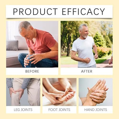 OSFRIAGE Bee Venom Joint Gel – Professional Strength Joint & Bone Cream for Back, Knee, Hands, Neck, Feet (2-Pack, 60g Each) Avelisse