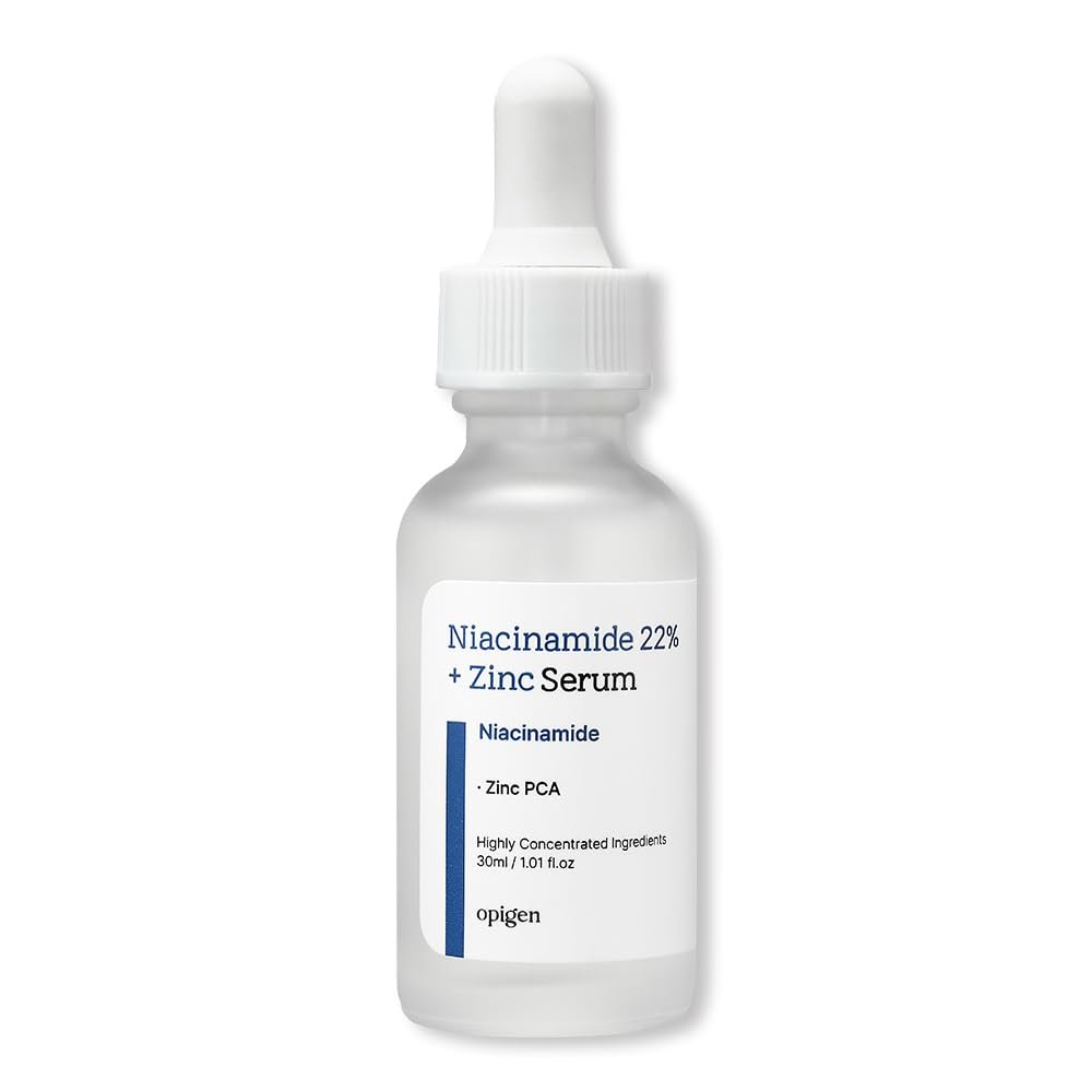 opigen Niacinamide 22% + Zinc Serum for Face – Pore Reducer, Acne Control, Skin Balancing, Korean Skincare, 1 oz - görsel 2
