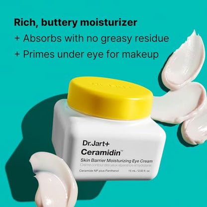 Dr.Jart+ Ceramidin Korean Under Eye Cream with Ceramides - 0.5 Fl Oz Avelisse