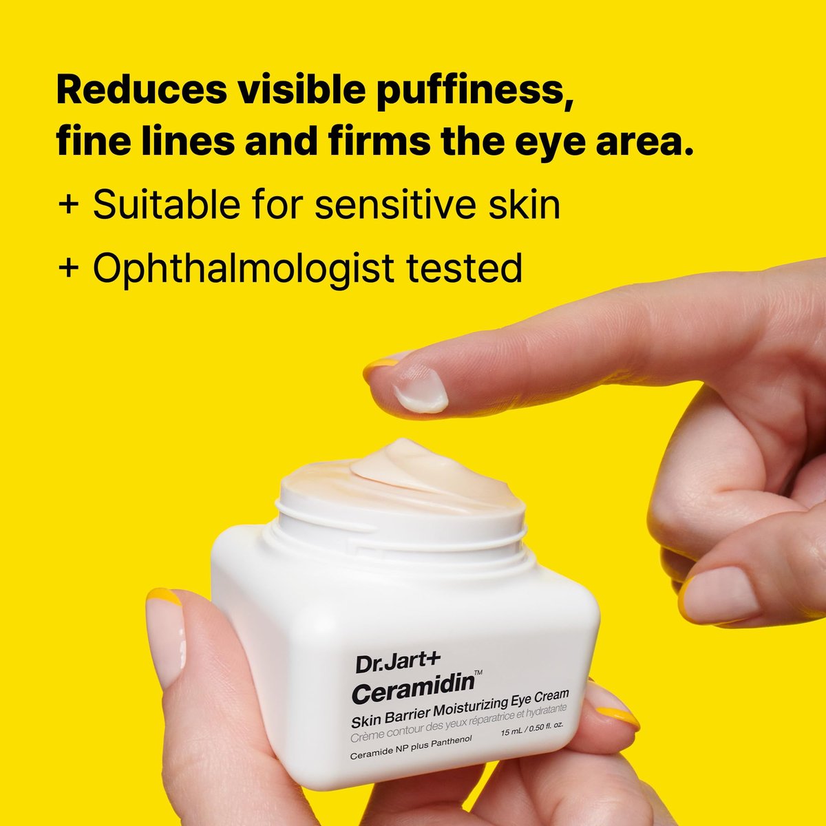 Dr.Jart+ Ceramidin Korean Under Eye Cream with Ceramides - 0.5 Fl Oz Avelisse