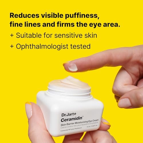 Dr.Jart+ Ceramidin Korean Under Eye Cream with Ceramides - 0.5 Fl Oz Avelisse