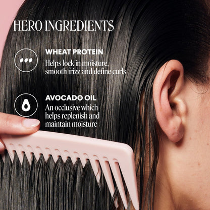 MONDAY Haircare SMOOTH Shampoo & Conditioner Set with Wheat Protein & Avocado Oil for Frizz-Prone Hair - 90 mL (Dual Set)