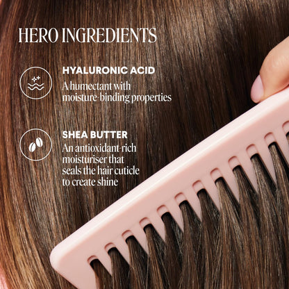 MONDAY Haircare MOISTURE Shampoo + Conditioner with Hyaluronic Acid & Shea Butter for Dry & Dull Hair - 2 Fl Oz Each (Dual Set)