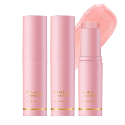 2-Pack Hydrating Multi Eye & Lip Balm Stick - Firming Under Eye Balm, Vegan & Cruelty-Free Makeup Base
