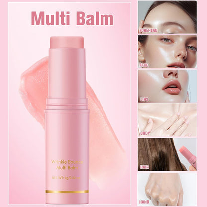 2-Pack Hydrating Multi Eye & Lip Balm Stick - Firming Under Eye Balm, Vegan & Cruelty-Free Makeup Base