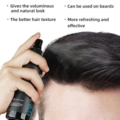 YMIR NEIL Natural Sea Salt Spray for Men – Texturizing, Volumizing Beach Waves, Fresh Scent, 6.08 fl oz Avelisse