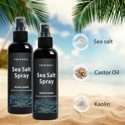 YMIR NEIL Natural Sea Salt Spray for Men – Texturizing, Volumizing Beach Waves, Fresh Scent, 6.08 fl oz Avelisse