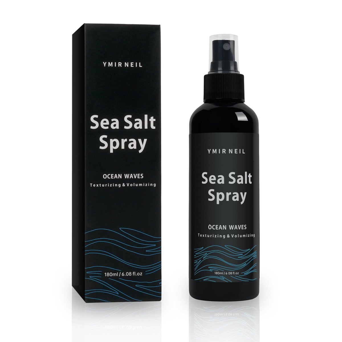YMIR NEIL Natural Sea Salt Spray for Men – Texturizing, Volumizing Beach Waves, Fresh Scent, 6.08 fl oz Avelisse