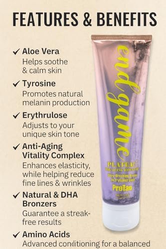 Pro Tan Endgame Plateau Breaking Bronzer with Erythrulose - 9.5 oz