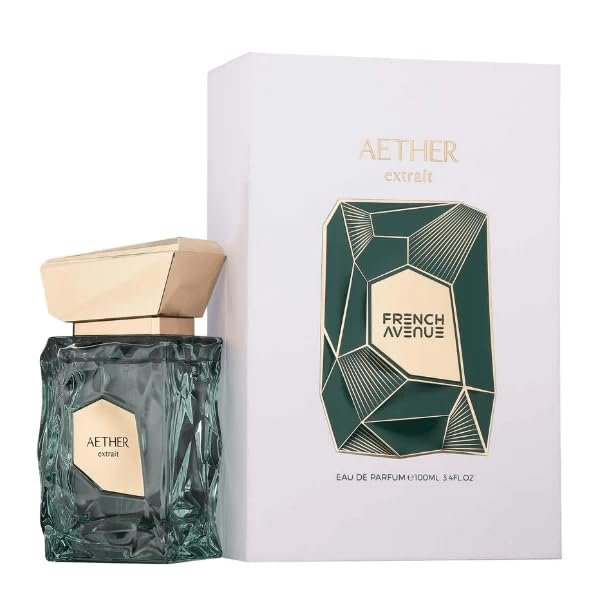 Fragrance World French Avenue Aether Extrait de Parfum Unisex 3.4 Fl Oz Avelisse