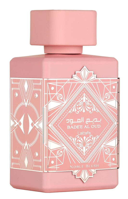 Lattafa Bade'e Al Oud Noble Blush Eau de Parfum – Unisex 3.4 oz (100 ml) – Woody Spicy Fragrance Avelisse