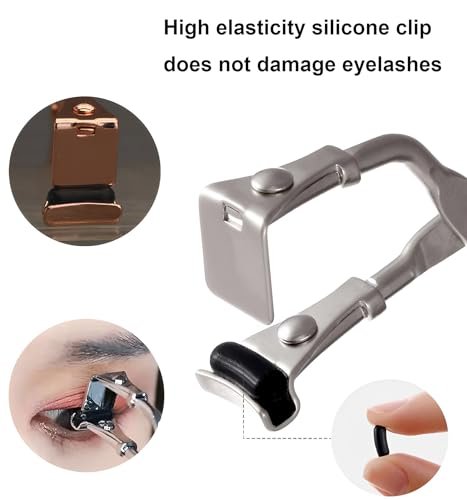 Comfort Grip Eyelash Curler for Short Lashes – Stainless Steel Lash Curler Defines and Lifts - görsel 10