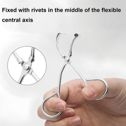 Comfort Grip Eyelash Curler for Short Lashes – Stainless Steel Lash Curler Defines and Lifts