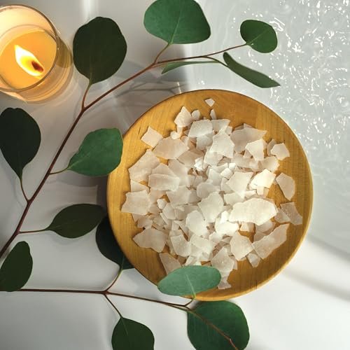 Village Naturals Therapy Muscle Magnesium Bath Flakes, Eucalyptus Mint & Menthol, 2.5 lbs Avelisse
