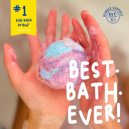 Mr. Bubble Galaxy Bath Bombs - Set of 8 Planet Bath Bombs, Signature Bubble Gum Scent, Multicolored