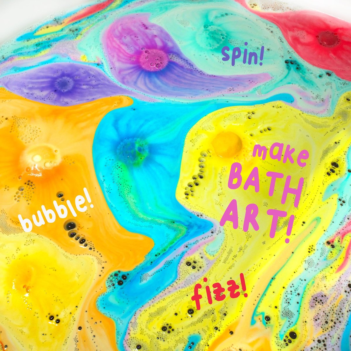 Mr. Bubble Galaxy Bath Bombs - Set of 8 Planet Bath Bombs, Signature Bubble Gum Scent, Multicolored - görsel 5