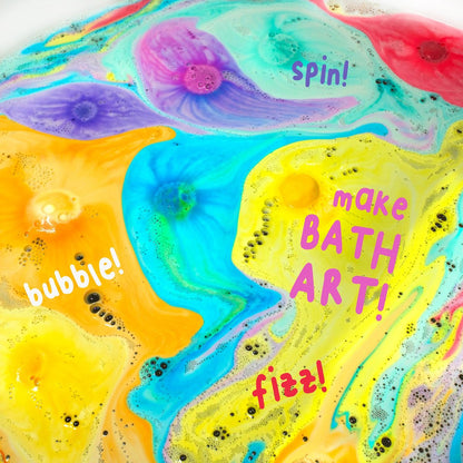 Mr. Bubble Galaxy Bath Bombs - Set of 8 Planet Bath Bombs, Signature Bubble Gum Scent, Multicolored