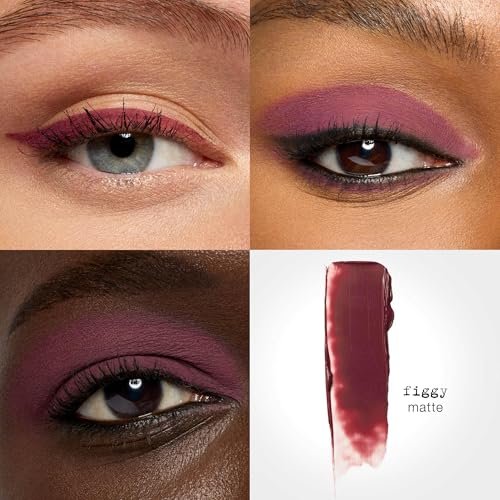 stila Liqua Play Liquid Eye Shadow - Long-Wear Matte Cream Eyeshadow, Figgy Matte, 0.15 Fl Oz - görsel 6