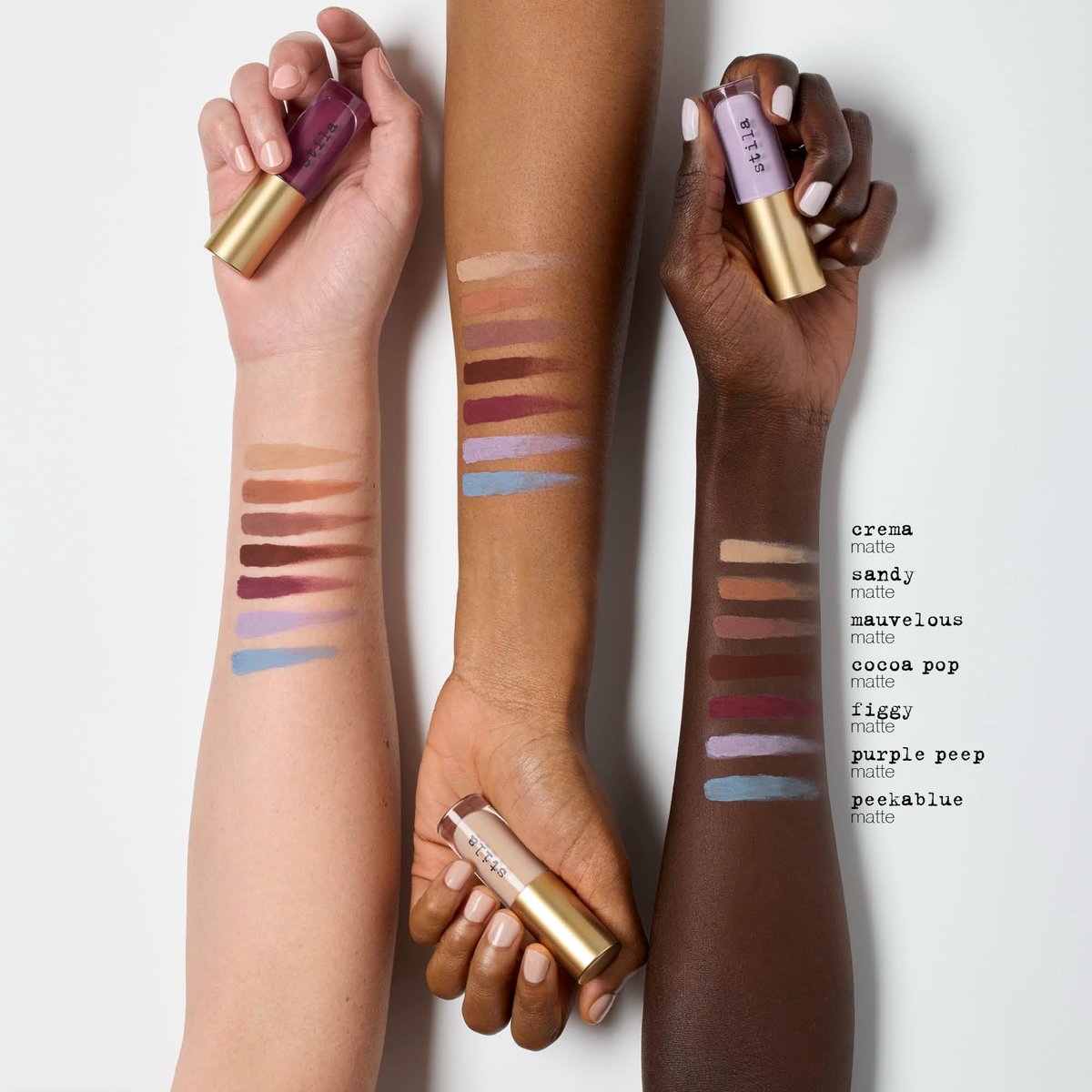 stila Liqua Play Liquid Eye Shadow - Long-Wear Matte Cream Eyeshadow, Figgy Matte, 0.15 Fl Oz - görsel 9