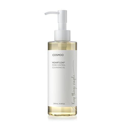 COSMOO Deep Cleansing Oil – Pore Control Oil Cleanser for Makeup Removal & Blackhead Care, Korean Skin Care, All Skin Types, 6.76 fl oz - görsel 2