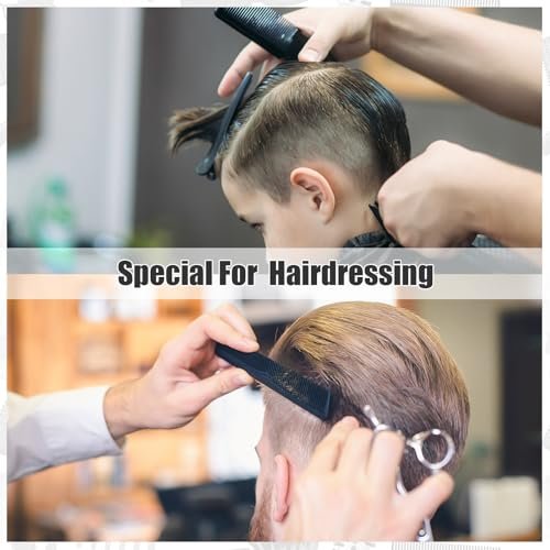 NICEMOVIC 10 in 1 Hair Cutting Barber Cape Set with Neck Duster, Brushes, Neck Strips, Combs & Clips – Professional Salon Accessories for Haircut Styling Avelisse