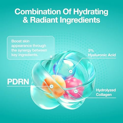 Anua PDRN Hyaluronic Acid Capsule 100 Serum - Hydrating & Plumping Face Serum with Salmon DNA, Glass Skin Effect, Lightweight Korean Skincare, 1.01 fl oz Avelisse