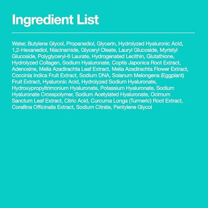 Anua PDRN Hyaluronic Acid Capsule 100 Serum - Hydrating & Plumping Face Serum with Salmon DNA, Glass Skin Effect, Lightweight Korean Skincare, 1.01 fl oz Avelisse