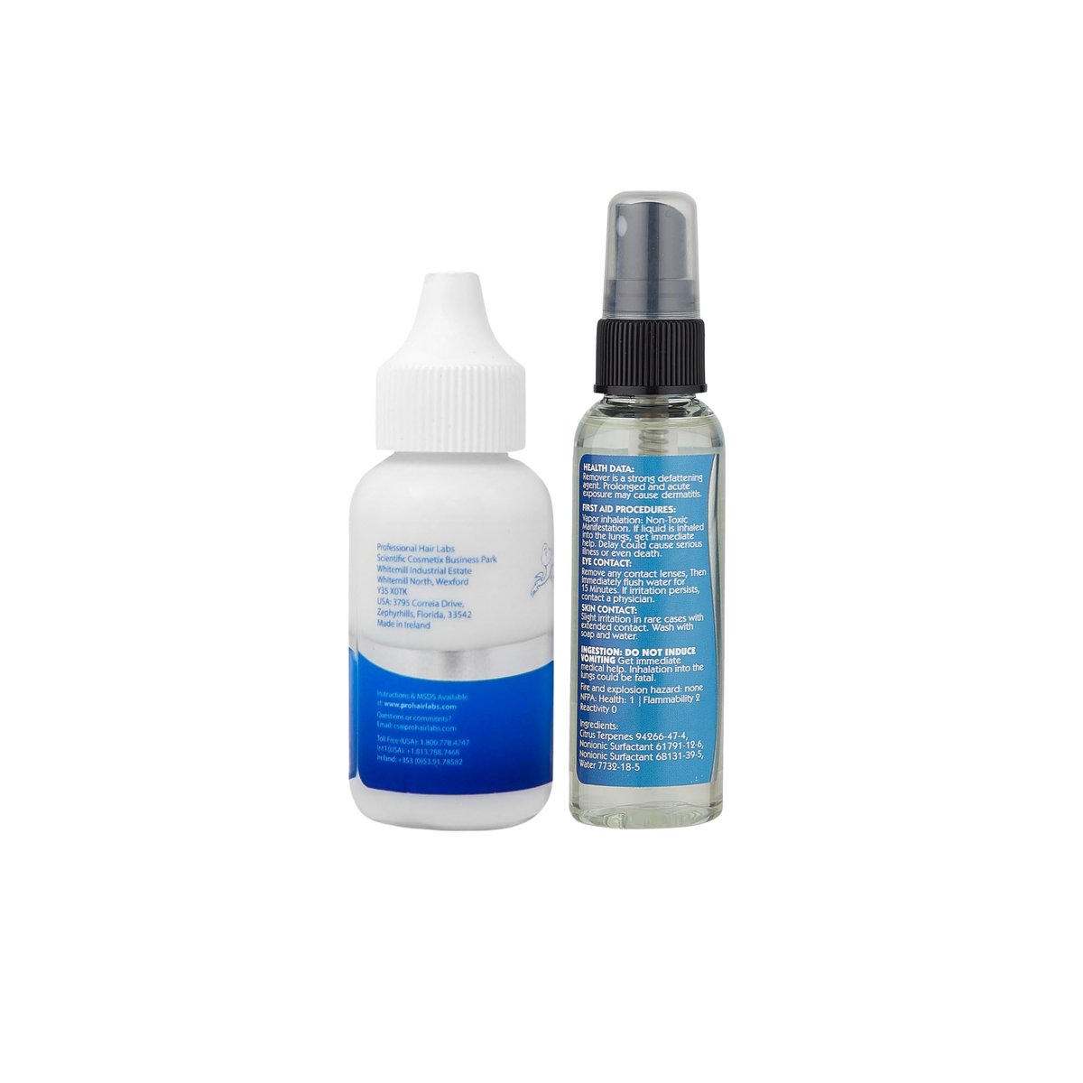 GHOSTBOND XL 1.3oz & Ghostbuster 2oz – Waterproof Wig Glue and Quick-Acting Adhesive Remover for Lace Wigs, Toupees, and Hair Extensions Avelisse