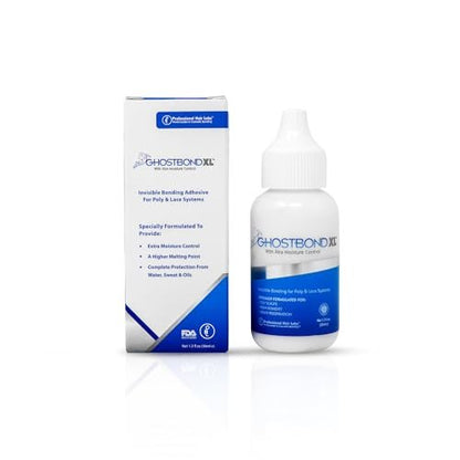 GHOSTBOND XL 1.3oz & Ghostbuster 2oz – Waterproof Wig Glue and Quick-Acting Adhesive Remover for Lace Wigs, Toupees, and Hair Extensions Avelisse