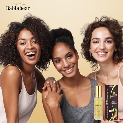 Bablabear Hair Oil for Frizzy Hair - Hydrating Oil Serum Repairs Damaged Hair, Strengthens, Heat Protection, Adds Shine, Smooths Split Ends (1.4 Fl Oz) Avelisse