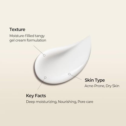 SKINFOOD Rice Brightening Cream - Korean Face Moisturizer with Fermented Rice Water for Natural Glow Glass Skin, Vegan, 60ml/2fl.oz. Avelisse