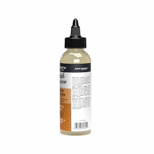 Aunt Jackie's Braid + Twist Collection Scratch Free Zone Itch & Tension Treatment Serum – Relieve Dry, Itchy Scalp with Witch Hazel, Biotin, and Honey – 4 fl oz - görsel 16