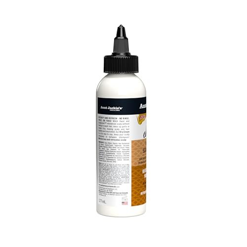 Aunt Jackie’s Braid + Twist Collection Dry Clean! No Rinse Scalp Refresh – Detox & Moisturize with Witch Hazel, Scalposine, Biotin & Honey – 6 fl oz - görsel 18