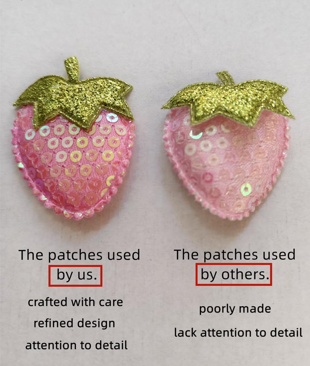 AACKS 4-Piece Strawberry Hair Bows & Snap Barrettes for Little Girls – Toddler Strawberry Hair Accessories Set - görsel 6