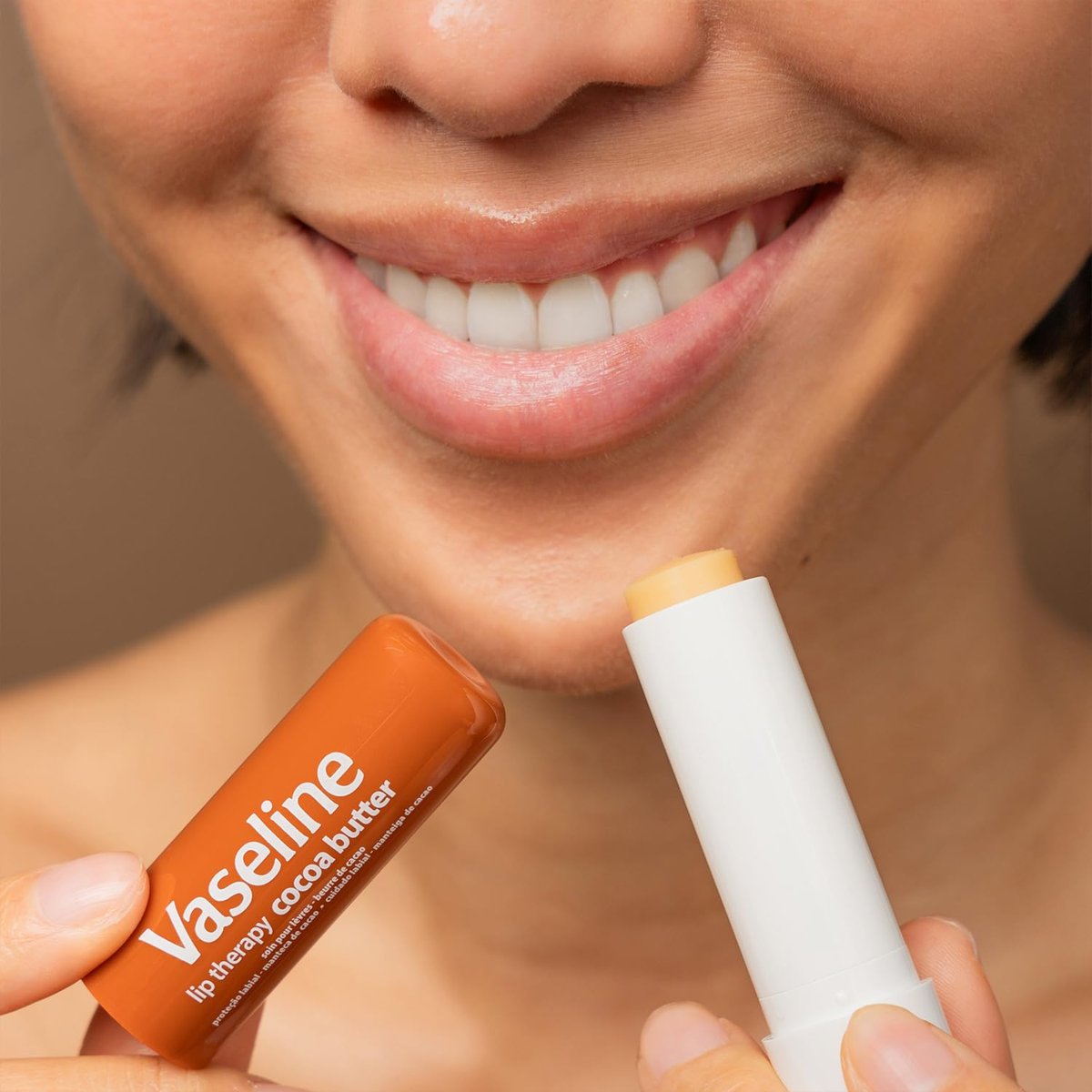 Vaseline Lip Therapy Cocoa Butter Lip Balm, 6 Pack, 0.16 oz Each Avelisse