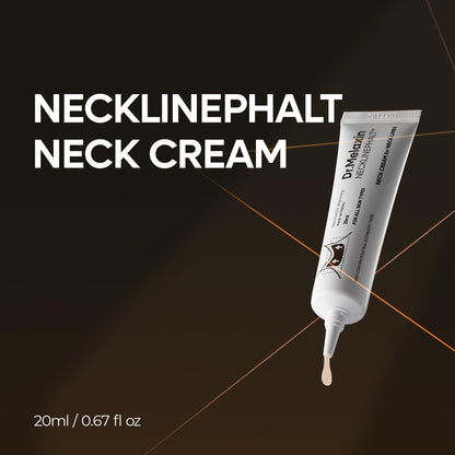 Dr.Melaxin Necklinephalt Spicule Neck Cream – Microneedle Firming & Lifting Treatment for Turkey Neck & Sagging Skin, Peptides for Wrinkle Care & Skin Tightening, Korean Skincare 1.69 fl.oz Avelisse