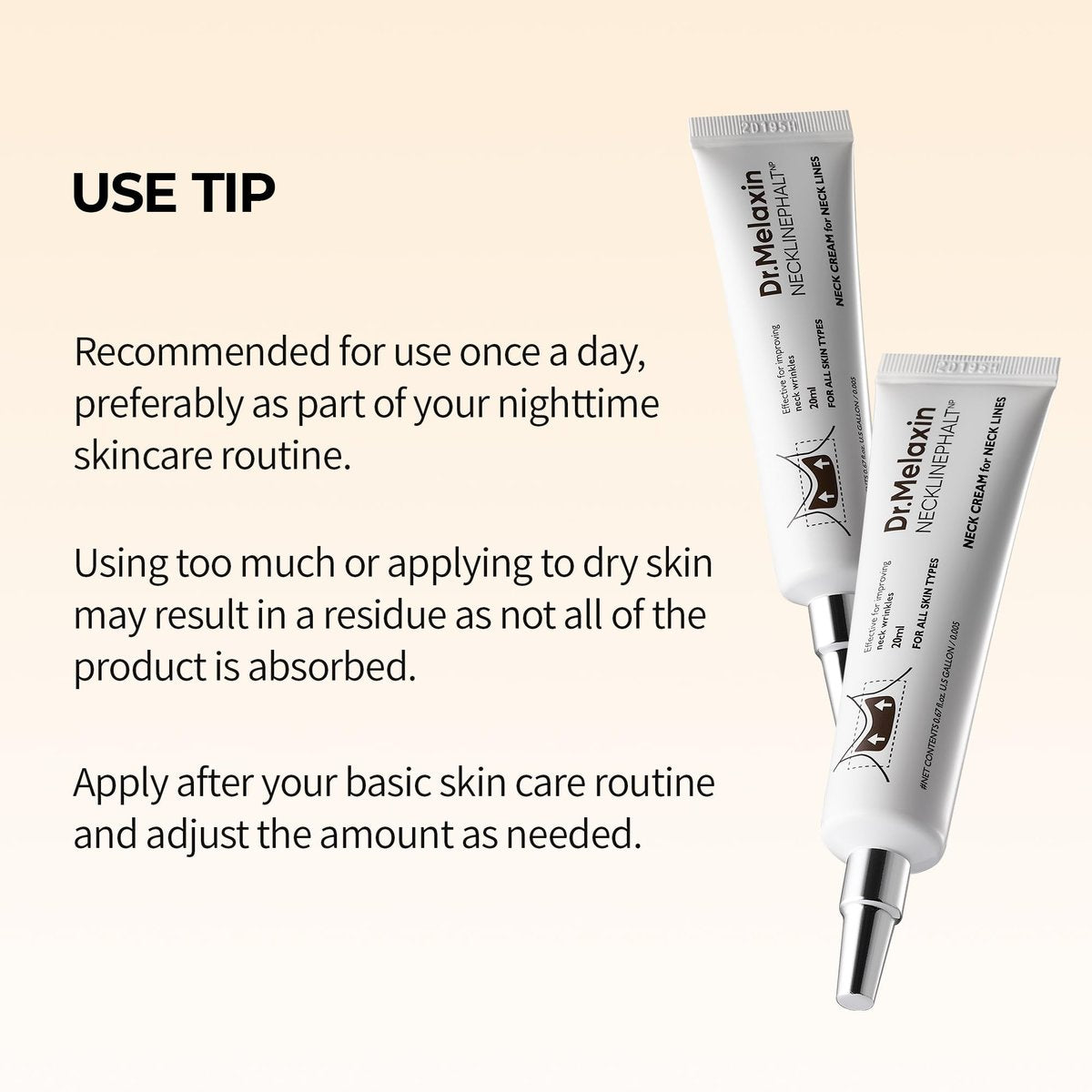 Dr.Melaxin Necklinephalt Spicule Neck Cream – Microneedle Firming & Lifting Treatment for Turkey Neck & Sagging Skin, Peptides for Wrinkle Care & Skin Tightening, Korean Skincare 1.69 fl.oz Avelisse