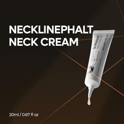Dr.Melaxin Necklinephalt Spicule Neck Cream – Microneedle Firming & Lifting Treatment for Turkey Neck & Sagging Skin, Peptides for Wrinkle Care & Skin Tightening, Korean Skincare 1.69 fl.oz Avelisse