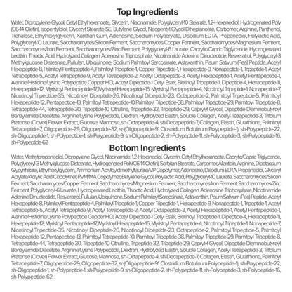 numbuzin No.9+ NAD+ BIO Lifting Full Face Mask – Peptide & Collagen Two-Piece Firming Mask for Smooth, Defined-Looking Skin, 4 Sheets + Lifting Band