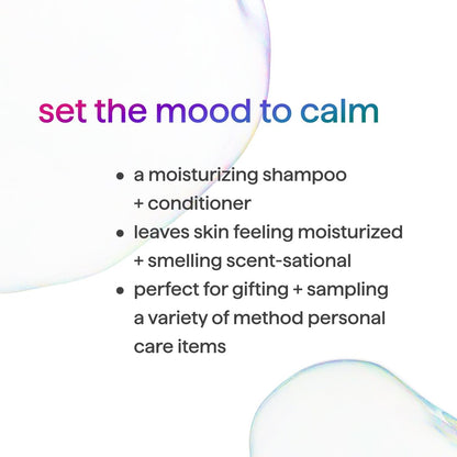 Method Simply Nourish Body Wash & Hair Care Gift Set – 3 Pack, 15.17 Fl Oz Each Avelisse
