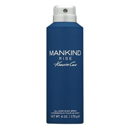 Kenneth Cole Mankind Rise Body Spray for Men - Woody & Earthy Scent with Eucalyptus, Ginger, Sandalwood, Long-Lasting, 6 Fl Oz Avelisse