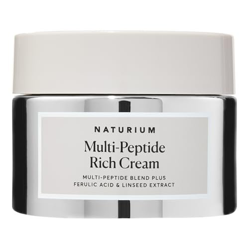 Naturium Multi-Peptide Rich Cream – Hydrating & Nourishing Face Moisturizer for Fine Lines & Wrinkles, Vegan & Cruelty-Free, 1.7 oz Avelisse
