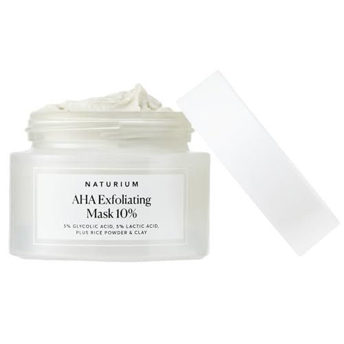 Naturium AHA Exfoliating Mask 10% – Glycolic & Lactic Acids for Radiant, Resurfaced Skin – Vegan & Cruelty-Free – 1.7 oz Avelisse