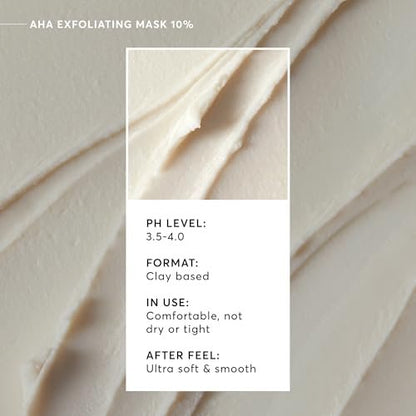 Naturium AHA Exfoliating Mask 10% – Glycolic & Lactic Acids for Radiant, Resurfaced Skin – Vegan & Cruelty-Free – 1.7 oz Avelisse