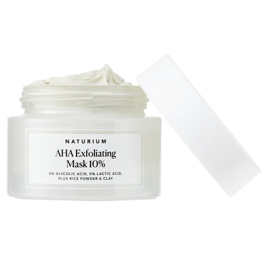 Naturium AHA Exfoliating Mask 10% – Glycolic & Lactic Acids for Radiant, Resurfaced Skin – Vegan & Cruelty-Free – 1.7 oz Avelisse
